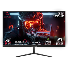 GAMEON 22" FHD, 120Hz, MPRT 0.5ms, HDMI 2.1, Fast IPS Gaming Monitor