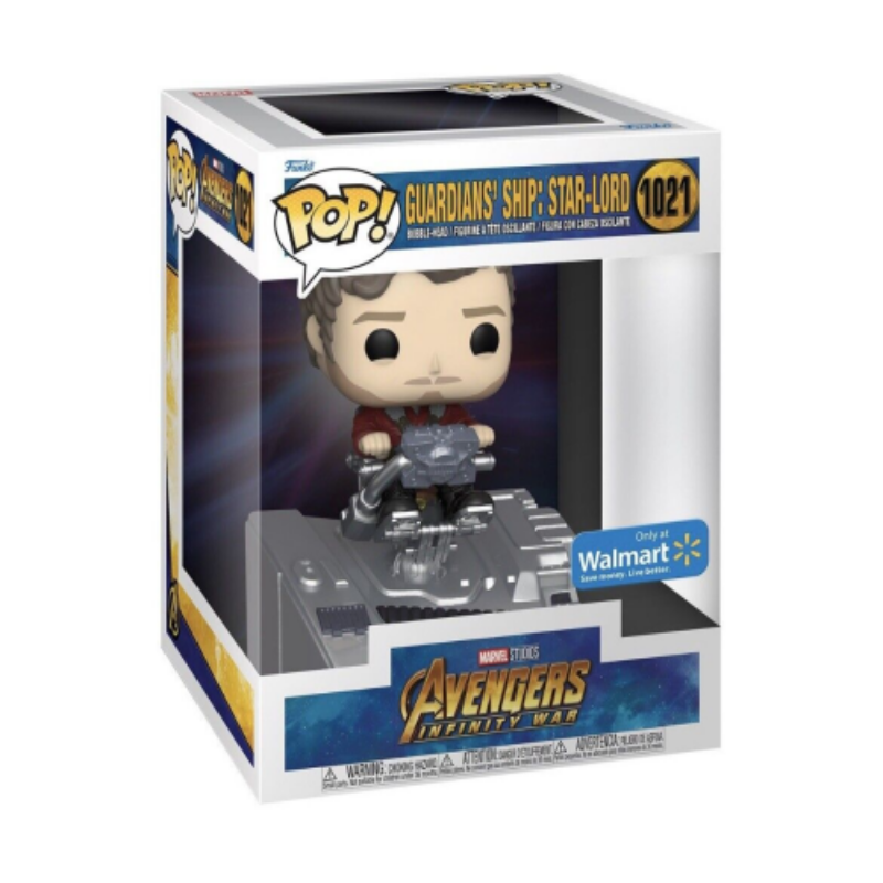 FUNKO DELUXE Figure: MARVEL- AVENGERS INFINITY WAR STARLORD (GUARDIANS SHIP) (EXC)