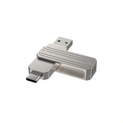 WIWU Wi-FD003 Infinite 2in1 USB3.2 Flash Drive 128GB Silver