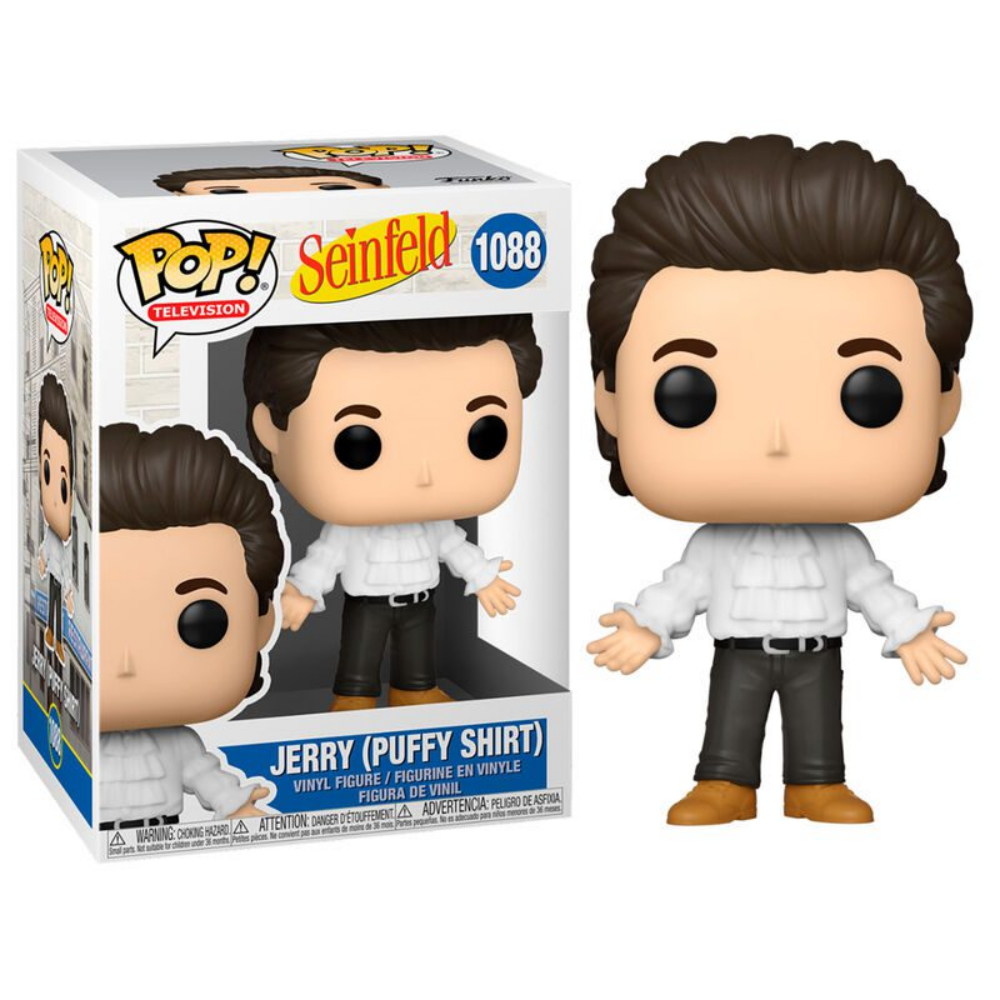 FUNKO Jerry w/ Puffy Shirt figure from POP TV: Seinfeld