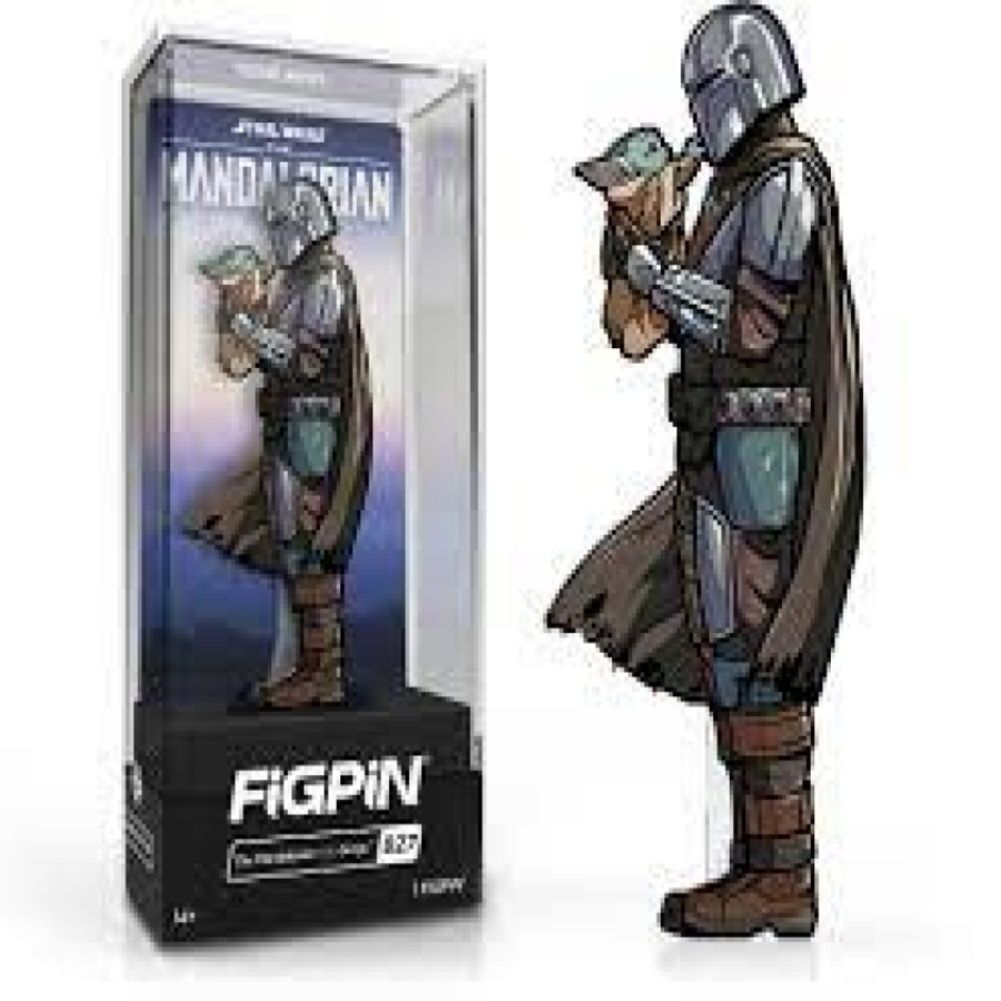 FiGPiN Star Wars The Mandalorian with Grogu 827 brooch