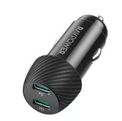 شاحن سيارة RAVPower RP-VC032 بقوة 50 واط عبر USB-C (PD)