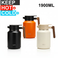 D.Kady D9096-1900BL Vacuum Bottle 1900ml, Black
