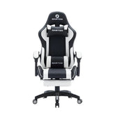 Oartex Model LD034 Gaming Chair - Black & White ( Installation not included )