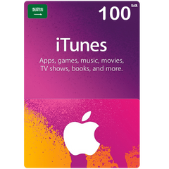 Apple Itunes E-Cards iTunes Gift Card - 100 SAR