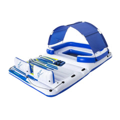 Bestway 3.89M X 2.74M Tropical Breeze Island (Contents:One island, one anchor bag, one sun shade, one cooler bag, heavy-duty repair raptch)