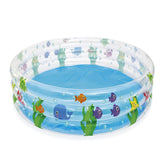 Bestway Φ1.83M X H33CM Deep Dive 3-Ring Pool (Contents:One pool, repair patch) Age 2+
