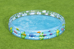 Bestway Φ1.83M X H33CM Deep Dive 3-Ring Pool (Contents:One pool, repair patch) Age 2+
