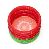 Bestway Φ1.68M X H38CM Sweet Strawberry Play Pool (1 pool,repair patch) Age 2+