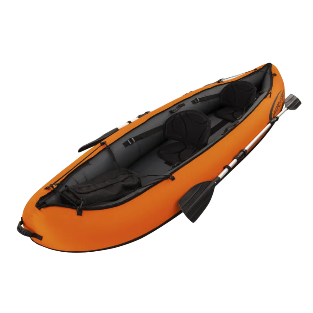 Bestway 3.30M X 86CM Ventura Elite X2 Kayak (Contents: 1 kayak, 2 paddles, 1 hand pump, 2 fins, 2 seats,1 carry bag, 1 storage bag, repair patch)
