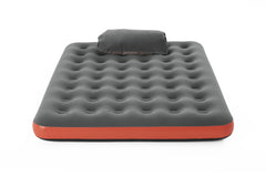 Bestway 2.03M X 1.52M X 22CM Roll & Relax Air Mattress Queen (Contents:Air Mattress, repair patch, pocket bag)