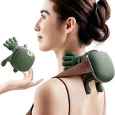 Black Bull Massage for Shoulder, Neck, Lower Abdominal, and Shoulder Massager with Heat Deep