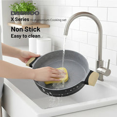 Daewoo Granite Shallow Casserole -DCC 280S-Brown