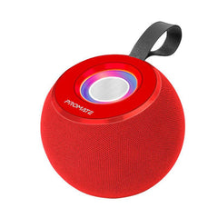 Promate - Juggler LumiFlux™ Wireless High-Definition Speaker ,Red
