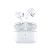 Promate High-Definition ANC TWS Earphones with intellitouch,White
