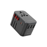 Promate -65W Power Delivery GaNFast™ Travel Adapter,BLACK