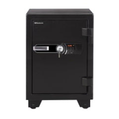 EAGLE Medium to Large Size Fire Resistant Safe Black