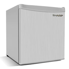 ثلاجة صغيرة من شارب، سعة 75 لترًا (2.6 قدم مكعب)، لون رمادي