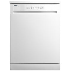 غسالة أطباق فيستيل، 5 برامج، 12 إعدادًا، لون أبيض