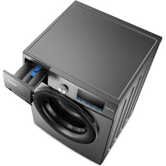 غسالة شارب ذات التحميل الأمامي سعة 7 كجم، 1200 دورة في الدقيقة، فضية اللون