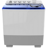 غسالة شارب ذات حوضين سعة 18 كجم، مجفف سعة 12 كجم، لون أبيض