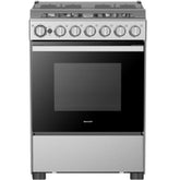 SHARP Gas Cooker 60x60cm 4 Burners, Stainless Steel