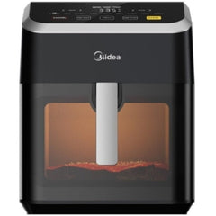 مقلاة هوائية رقمية من ميديا، 1500 واط، سعة 5.5 لتر