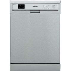 غسالة أطباق شارب، 6 برامج، 15 إعدادًا، مصنوعة من الفولاذ المقاوم للصدأ