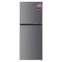 ثلاجة شارب 450 لتر ببابين، بتقنية العاكس - مصنوعة من الفولاذ المقاوم للصدأ