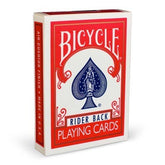 Bicycle rider back Red