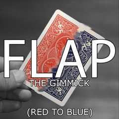 FLAP back GIMMICK (RED TO BLUE BACK)