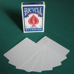 bicycle blank face (blue)