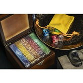 Five Elements Playing Cards Wooden Collection Set