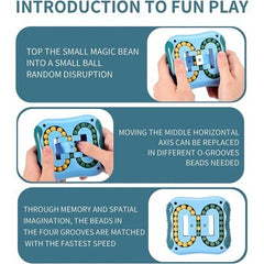 Fidget Rotating Magic Bean