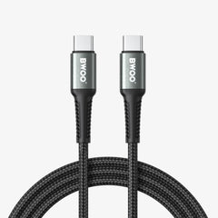 TYPE-C TO TYPE-C FAST CHARGING DATA CABLE 3M BLACK