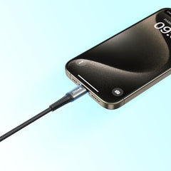 TYPE-C TO TYPE-C FAST CHARGING DATA CABLE 3M BLACK