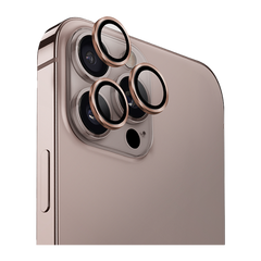UNIQ OPTIX IPHONE 16 PRO (2024) 6.3/6.9 ALUMINIUM CAMERA LENS PROTECTOR - TAUPE GOLD (TAUPE GOLD)