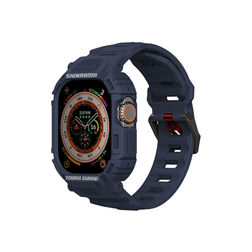 SKINARMA 2-IN-1 APPLE WATCH ULTRA STRAP + CASE MECHA 49 MM