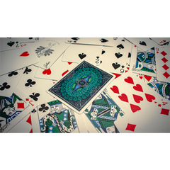 Peacocks Playing Cards