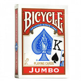 Bicycle Cards Jumbo Face red