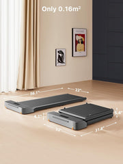 KING SMITH Foldable Walkingpad Z1 with max. speed 6km/h, with 1HP brush motor.