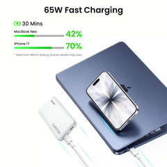 GAN 65W FAST CHARGING
ULTRA-THIN CHARGER