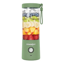 Blendjet V2 Portable Blender 16oz, Smoothie Maker, Fruit Blender, BPA-Free, 475ml, 200W, Sports Bottle, USB-C Rechargeable - Sea Glass