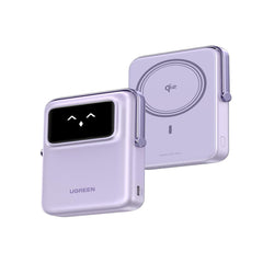 UGREEN Uno 10000mAh Magnetic Wireless 7.5W Power Bank 20W Purple