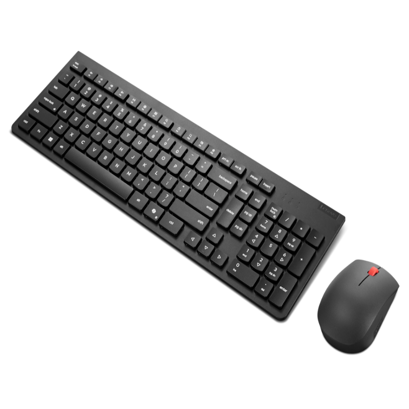 Lenovo Essential Wireless Keyboard and Mouse Gen2 Combo - 2.40GHz / 1600 dpi / Optical / USB Wireless Receiver - Arabic/English Keys
