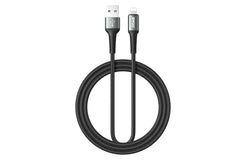 كابل بيانات شحن سريع USB-A إلى لايتنينغ 3 متر أسود
