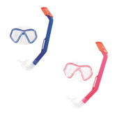 Bestway Dominator Snorkel Mask (Contents:one mask, one snorkel, 2 assorted colors) Age 3+