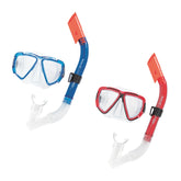 Bestway Dominator Snorkel Mask (Contents:one mask,one snorkel,2 assorted colors) Age 14+
