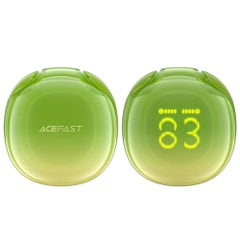 Acefast T9 Crystal (Air) color bluetooth earbuds, avocado green