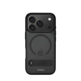 Torrii TORERO (Stand Case+MagSafe Compatible) Cover For iPhone 18 Pro (6.3”) - Black-4895264801182